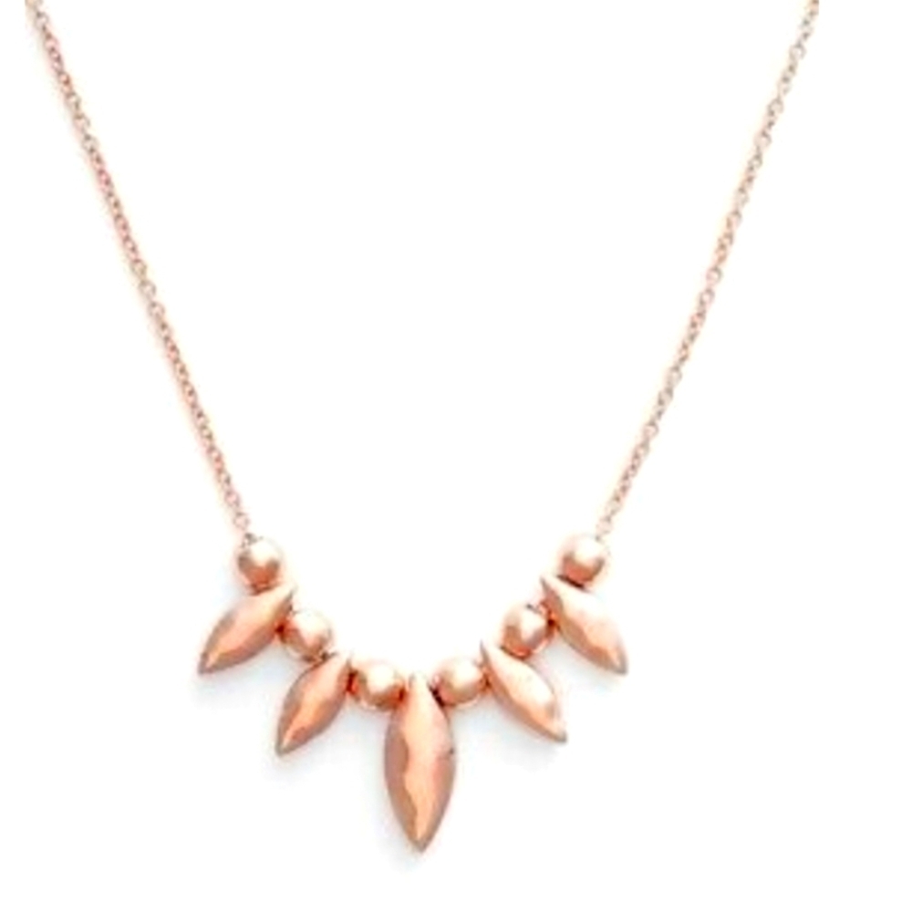 GORJANA 2025 Kellen 18k Rose Gold Plated  Necklace